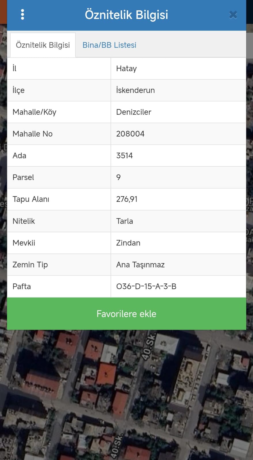 5 kat imarlı  SATILIK arsa 276 M² Hatay / İskenderun / Denizciler Mh. - HATAY İSKENDERUN fotoğraf 3
